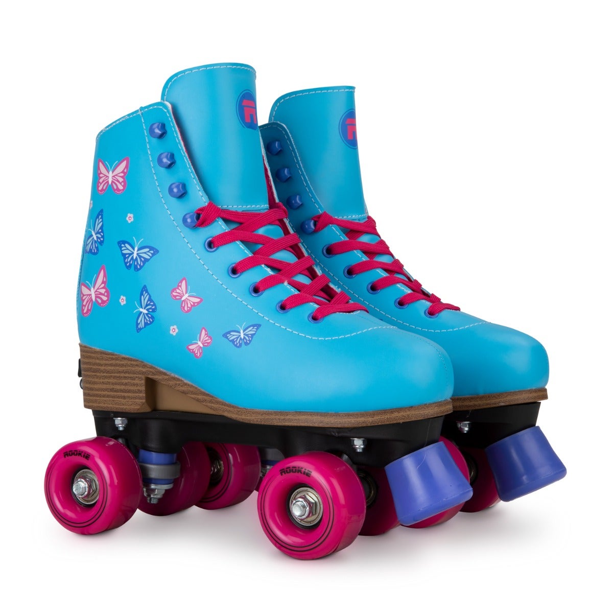 Rookie Fab Kinder-Rollschuhe Rollbahnschuhe Rollerskates Kinder Roller-Skates 